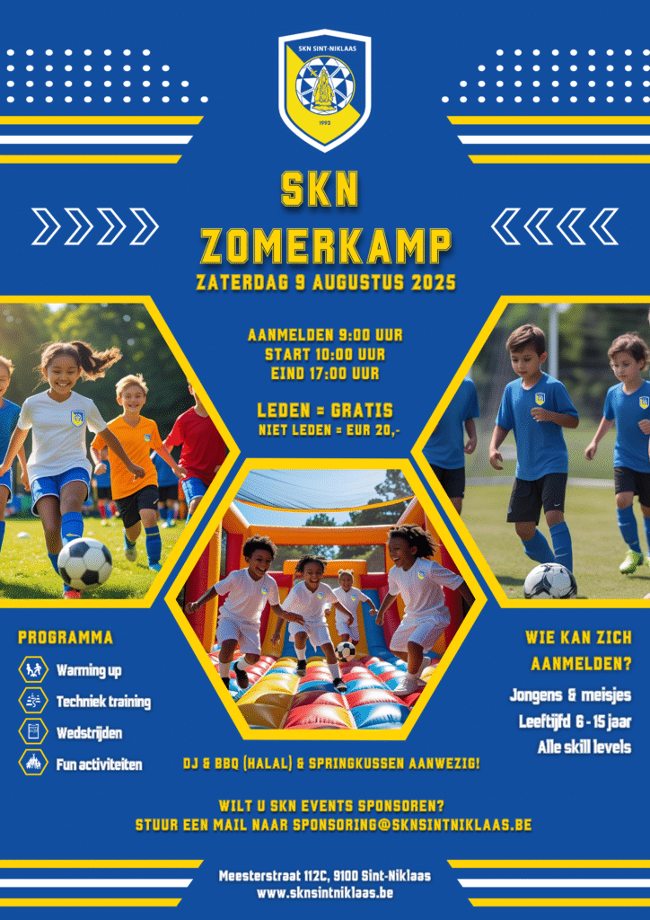 Zomerkamp SKN Sint Niklaas 09 Augustus